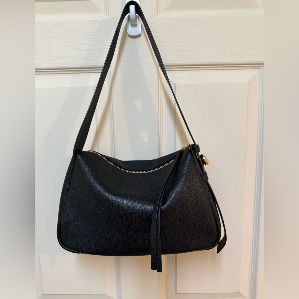 Authentic Tory Burch ROMY Black Shoulder Bag - Picture 7 of 16